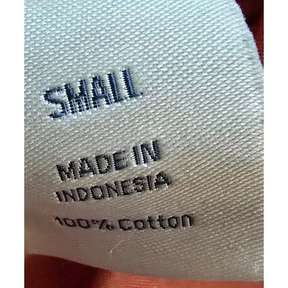 Urban Pipeline boys Coral Geo Short Sleeve Button-Up Shirt Small 100% cotton - Picture 6 of 7